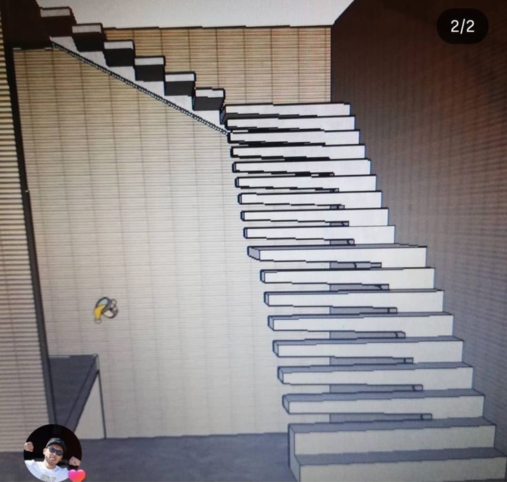 Лестница баспалдак 3d проект