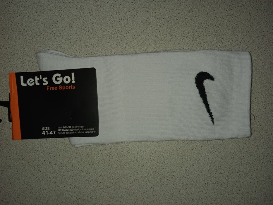 Носки Найк белые