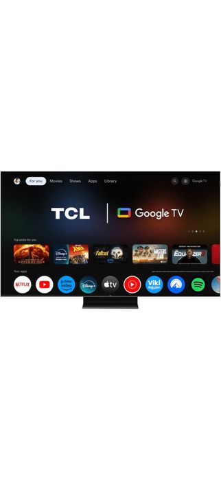 Televizor TCL MiniLED 55C765, 139 cm, 4K UHD, Google TV, garanție până în 2027