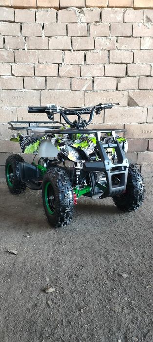 Atv Quad electric 800w 36v NOU 3 viteze roti pe 6 inch pentru copii