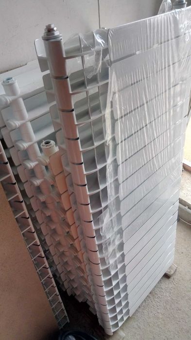 Батареи отопления, радиаторы алюминевые и биметаллические