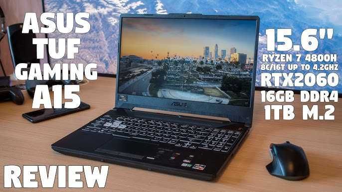 Gaming ASUS TUF A15 AMD Ryzen 7-4800 16 cpu's / 16GB / 1TB SSD / Nvidia RTX2060 6GB GDDR6 /15.6 144HZ / RGB!