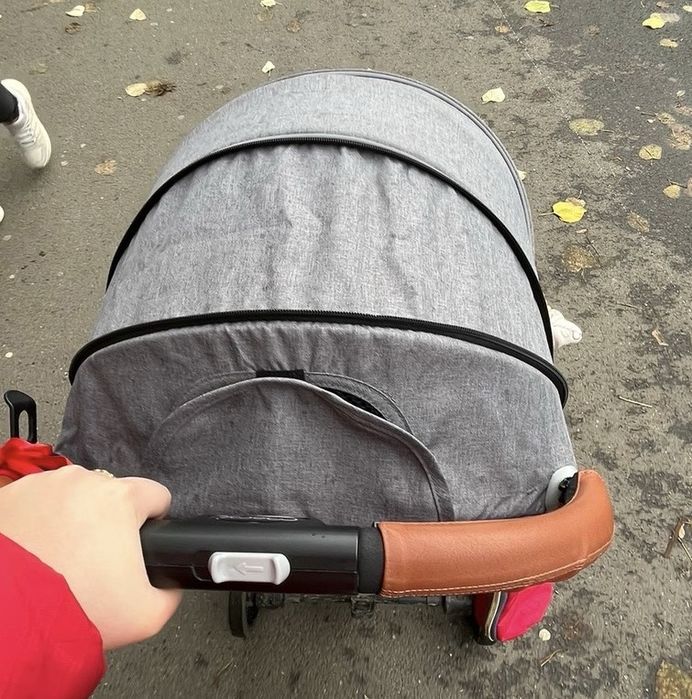 Carut tip troller pliabil pentru avion Momi