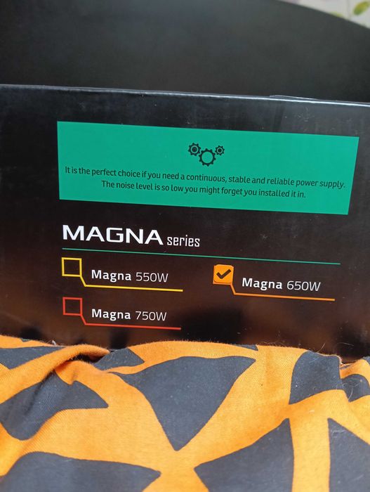 Sursă nJoy Magna 650W FULL modulară 80+ Bronze