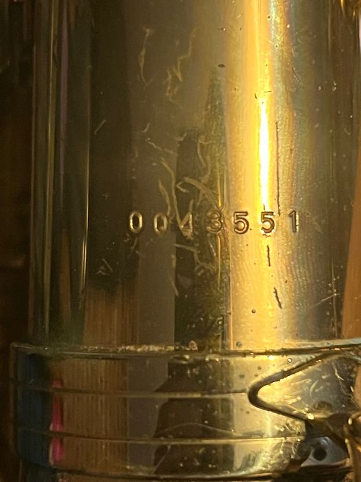 Saxofoon elkhart series-ll 0043551