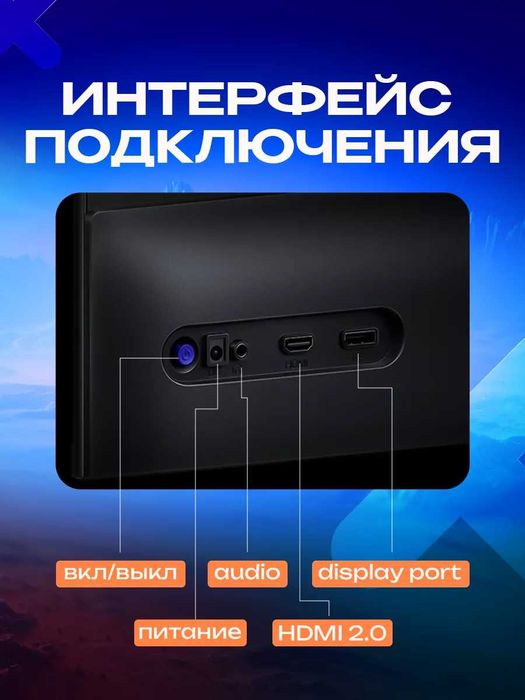 Монитор игровой Redmi G 24" 165 гц