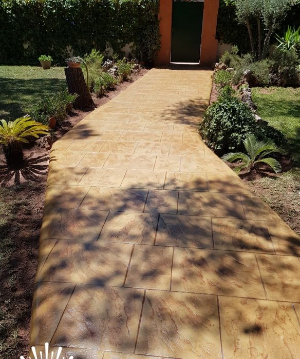 Beton Amprentat/Vertical