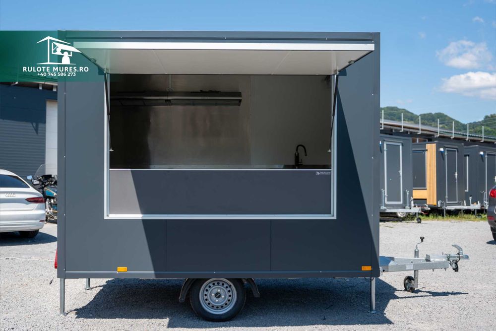 Rulota comerciala 3m economic, 750 kg, NOUA, PE STOC