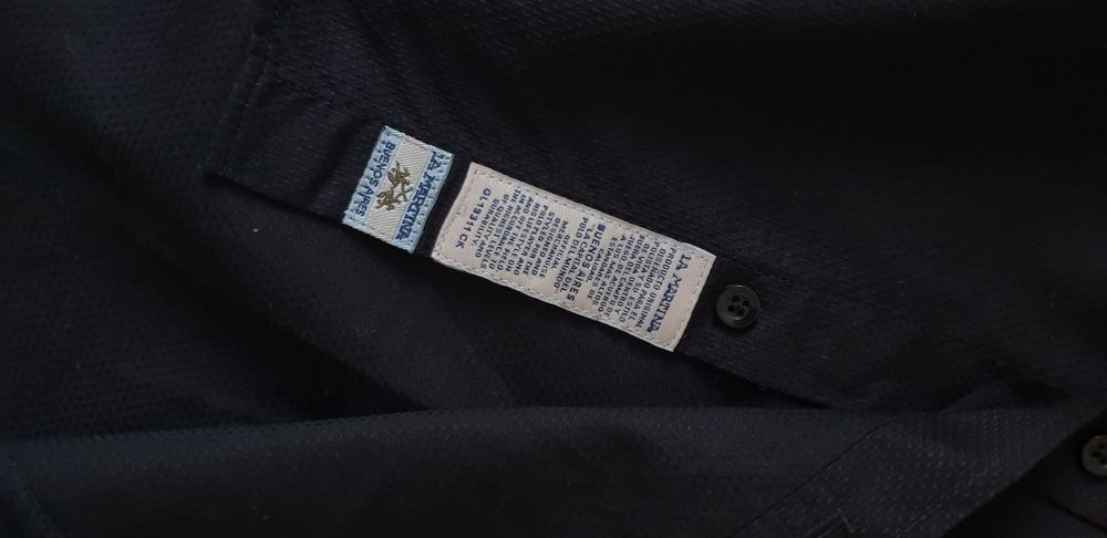 La Martina Cotton Slim Fit Mens Size M ОРИГИНАЛ! Мъжка  Риза!