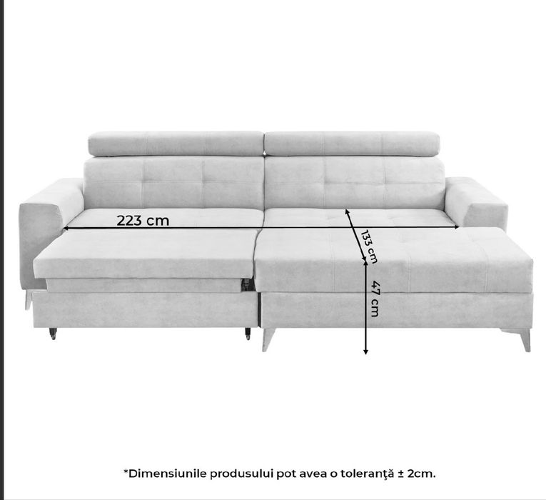 Ъглов диван FLORIDA Десен