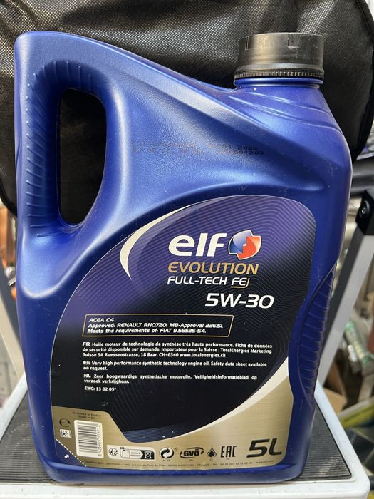 ELF EVOLUTION 5W-30 – 5 литра
