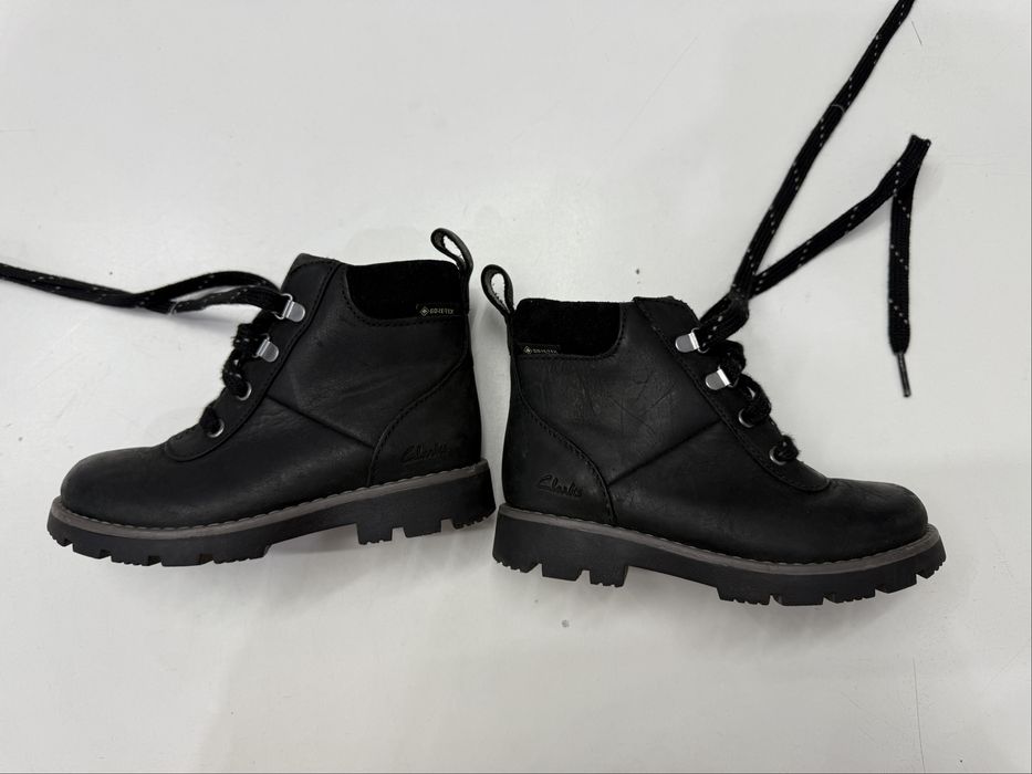 Ghete piele copii impermeabile Clarks