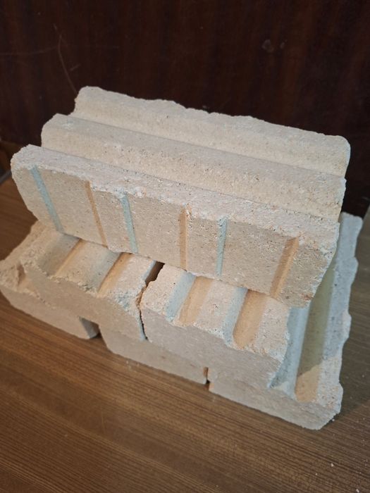 Тухли от акумулираща печка 56бр стават за камина