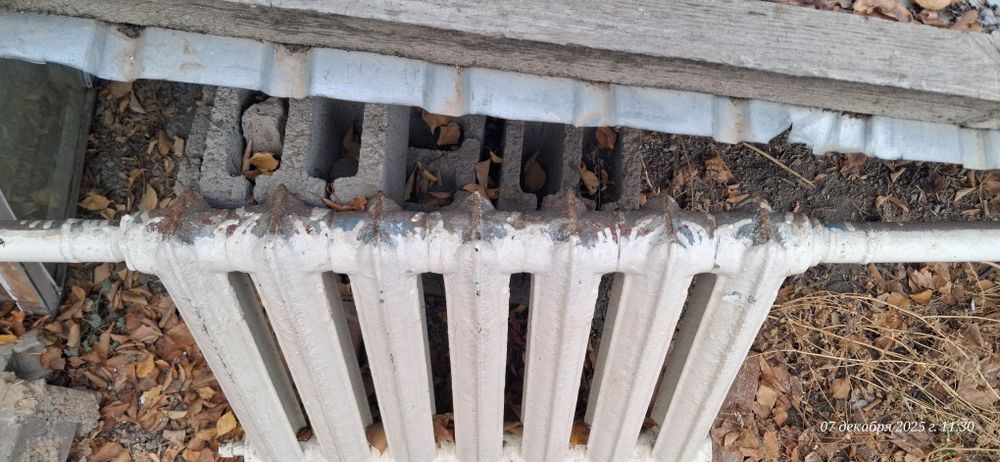 Батареи чегун. Радиятор