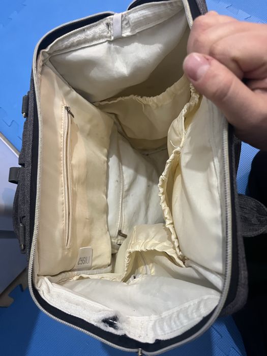 Раница за бебешки принадлежности за количка Lorelli Tina, Pink Grey