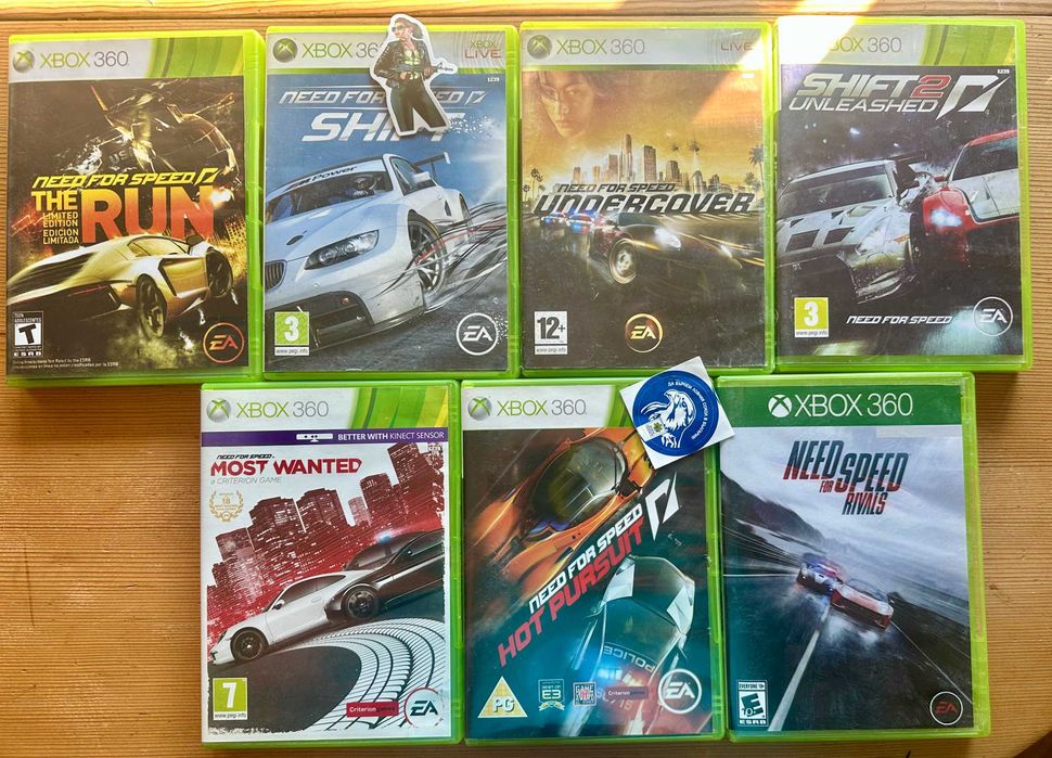 Need for Speed Collection NFS Колекция за Xbox 360