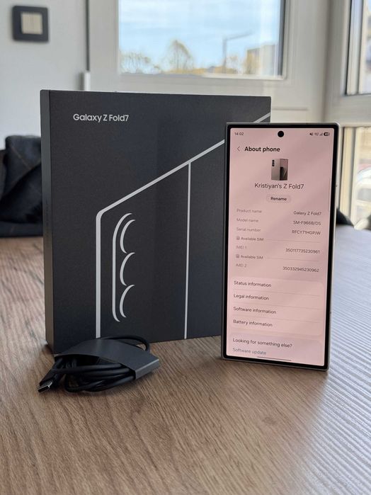 Samsung Galaxy Z Fold 7 Silver | 12/512GB | ГАРАНЦИЯ