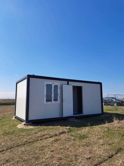 Container de locuit cu baie, 6x3m