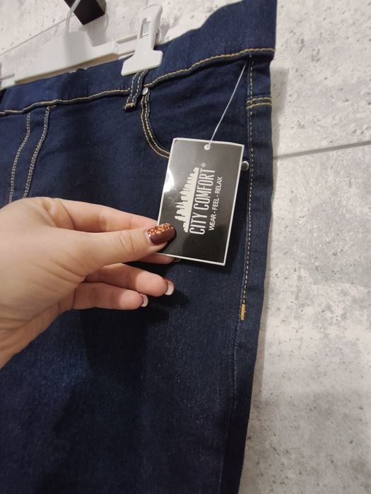 CityComfort Jeggings Capri pentru femei, talie înaltă, mărimea 44