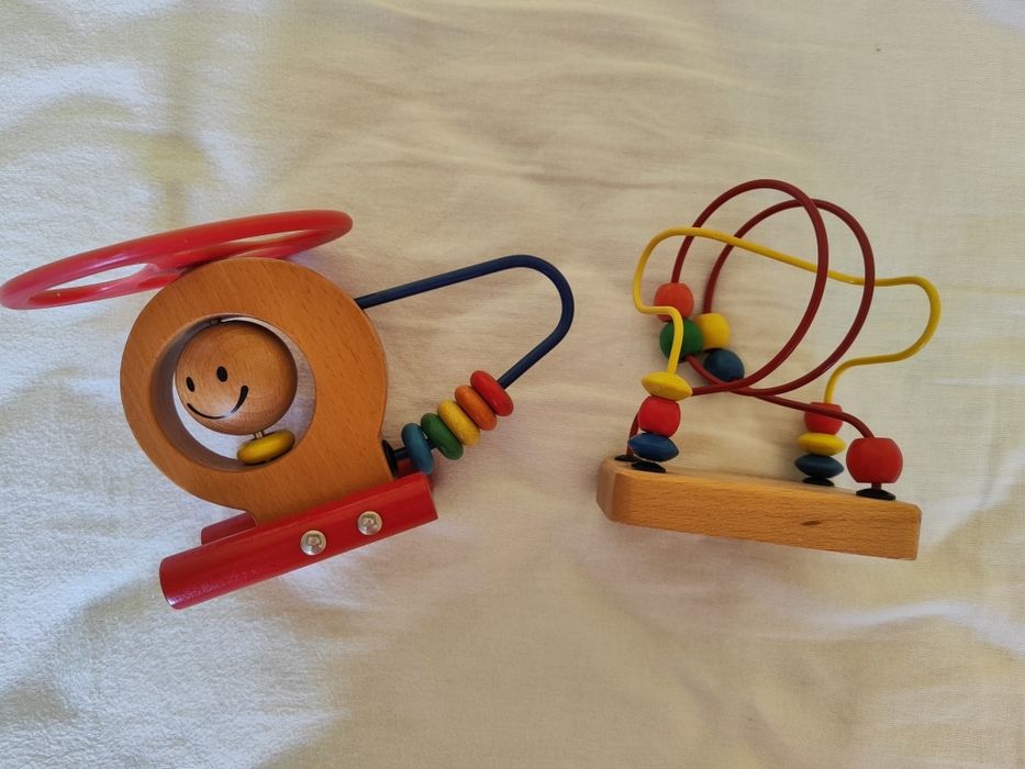 Дървени играчки тип Монтесори