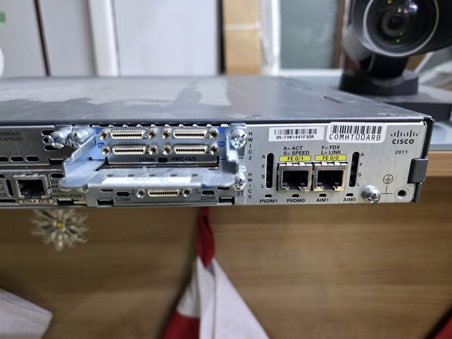 Маршрутизатор Cisco 2811 CISCO2811-HSEC/K9