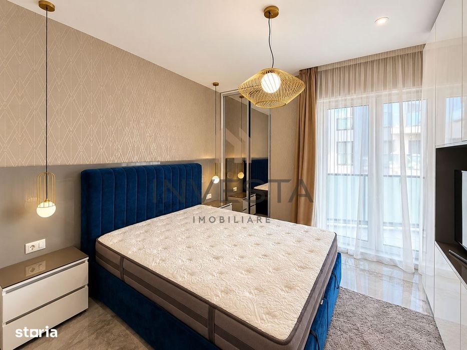Apartament 2 camere ultrafinisat cu 2 parcari subterane, Buna Ziua