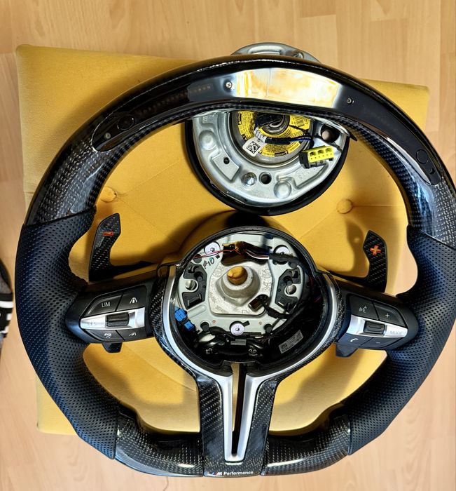 Volan m Bmw f10 f11 f01 f02 f06 f07 F12 f13 F01 f02 incalzire vibratii padele