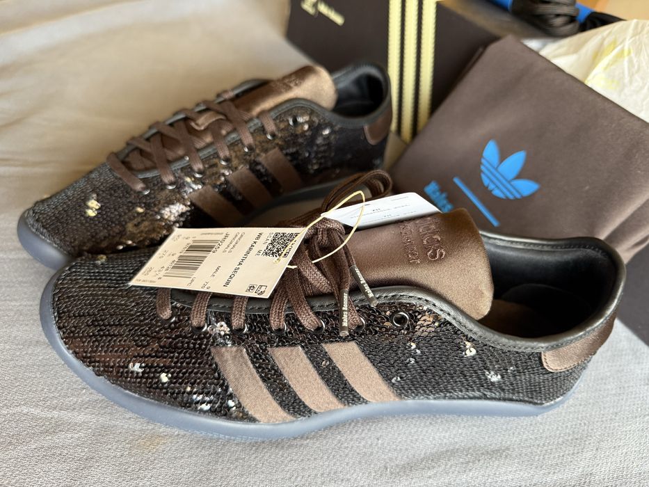 Adidas x Wales Bonner x Karintha Brown Sequins 43 1/3