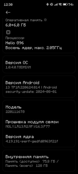 Телефон Xiaomi Redmi Note 11 Pro 6+6/128 GB