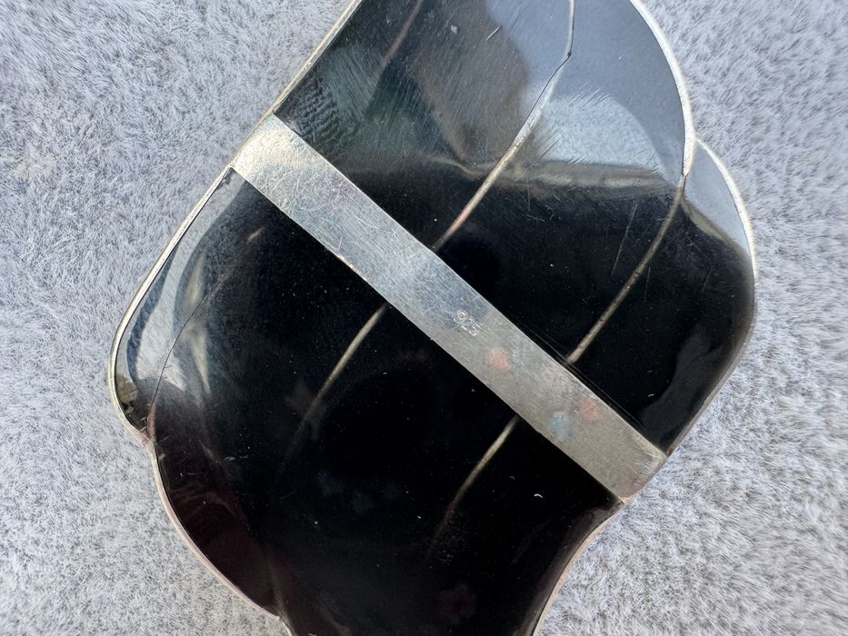 Pandantiv si lant argint -sidef, onix si coral