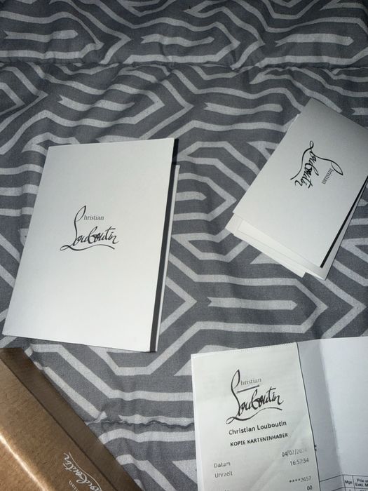 Louboutin card holder