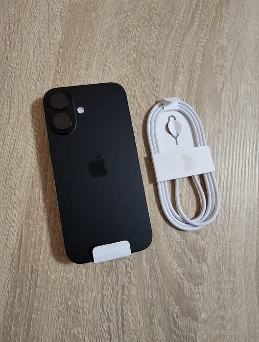 iPhone 16 Black 256GB nou garanție neverlock
