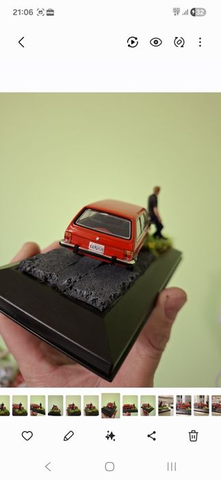Diorama realizata manual