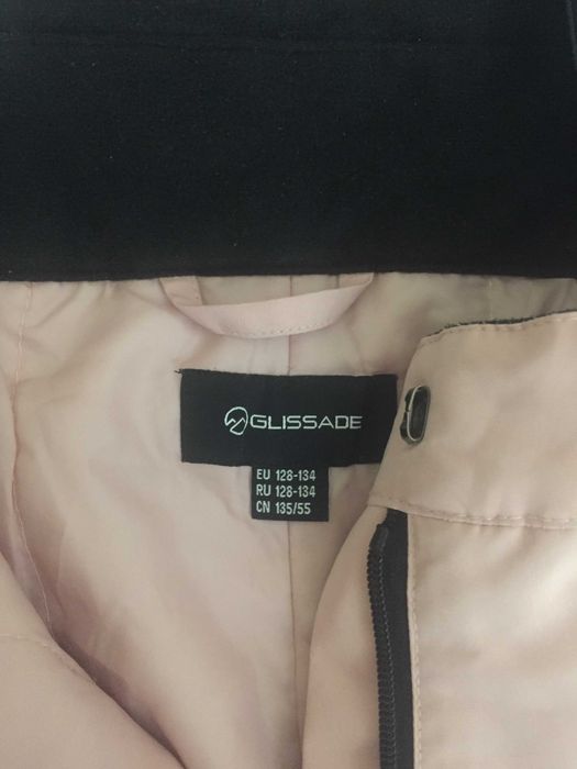 Комбез 128-134 разм комбенизон девочке очень теплый Glissadе