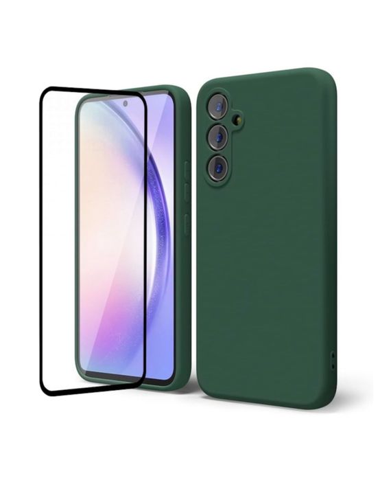 Husa X LEVEL Catifea +Folie Sticla Hard Samsung A06/A05/A04S/A05S/A16