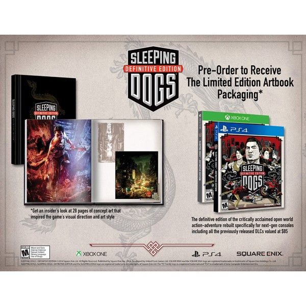 Sleeping Dogs Definitive Edition Limited Edition , editie de colectie