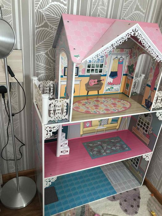 Куклена къща за барби кукли 123/80