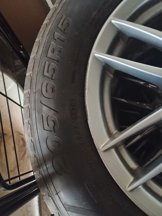 Титанка с летним шинами