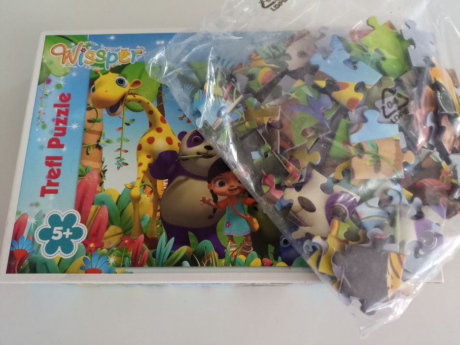 Vând puzzle Trefl Wissper -100 piese -40 lei