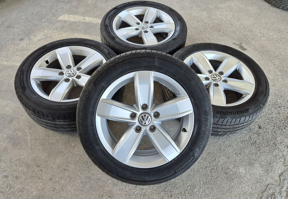 Оригинални джанти 16цола 5х112 6.5j ET42 с летни гуми Hankook