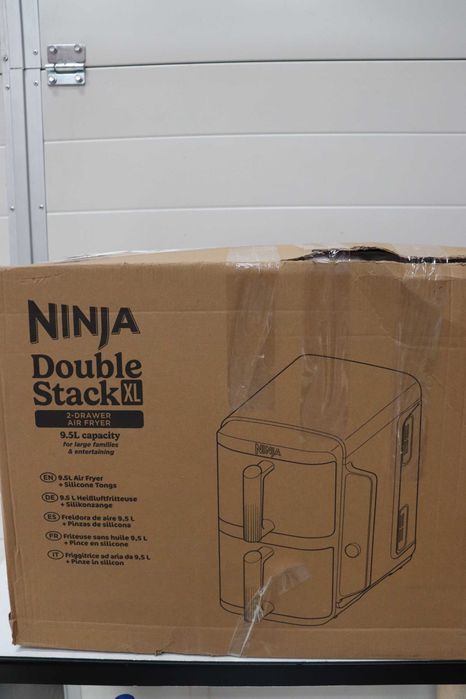 Фритюрник с горещ въздух Ninja Double Stack XL, 2 чекмеджета, 9,5л