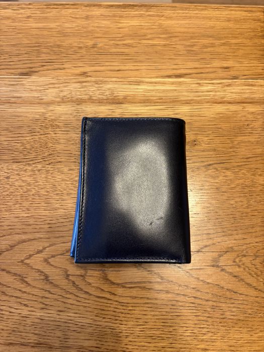 Portofel din piele albastru