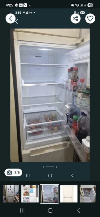 Combina frigorifica Samsung RB31FERNDEF, 310 l, Clasa A+, Full NoFrost