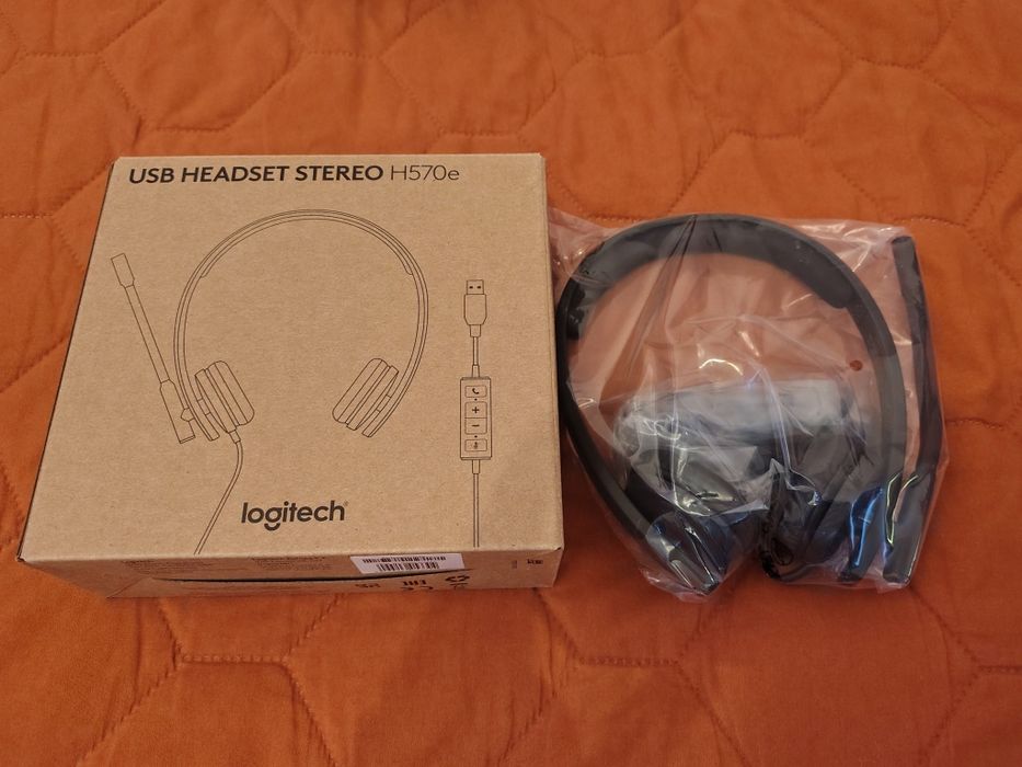 Casti PC Logitech H570e Stereo