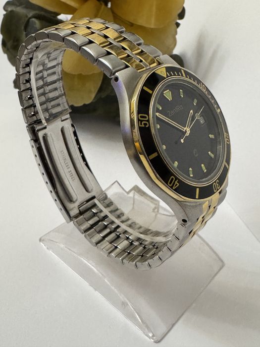 Ceas Zentra diver. Two tone. Mecanism swiss eta. Pitesti • OLX.ro