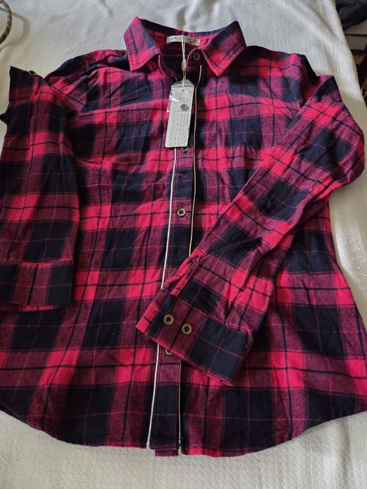Рубашка.  фланель