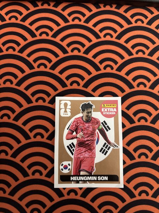 Extra sticker panini Heungmin Son