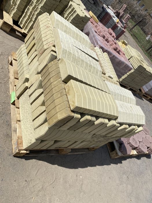 Брусчатка,  тротуарная плитка, паребрик