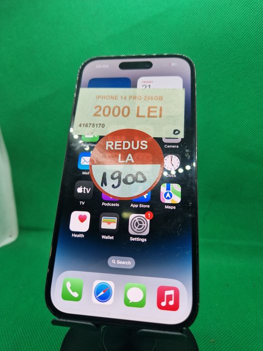 Iphone 14 pro 256gb 100% bat•Amanet Lazar Crangasi•41675