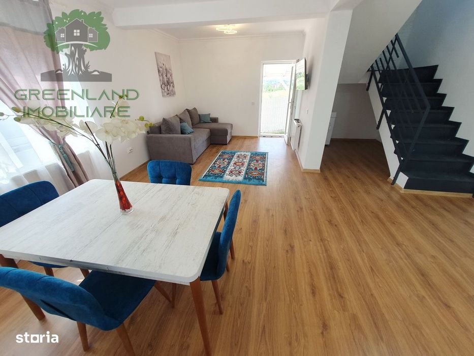 VILA SINGLE DE INCHIRIAT 4 camere, 2 bai, 120mp, teren 350mp, HLINCEA